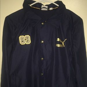 MENS PUMA COAT WITH HOOD